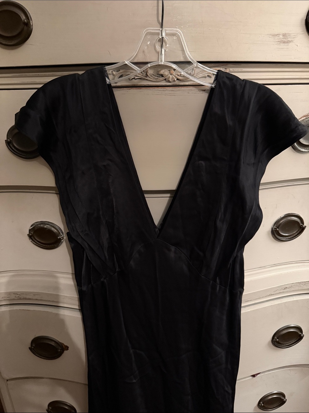 Rails Dina V-Neck Flutter Sleeve Dress M - Picture 7 of 11